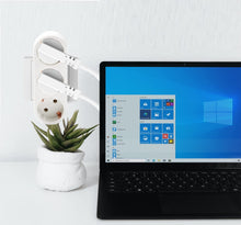 Lade das Bild in den Galerie-Viewer, 2 Stück Mehrfachsteckdose, 3-in-1 Steckdose für Büro, zu Hause, & Reisen