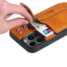 Lade das Bild in den Galerie-Viewer, Handyhülle Schutzhülle für iPhone 13/ 13 Pro/Pro Max 6,1/6,7 Zoll mit Kartenfach