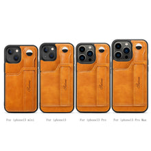 Lade das Bild in den Galerie-Viewer, Handyhülle Schutzhülle für iPhone 13/ 13 Pro/Pro Max 6,1/6,7 Zoll mit Kartenfach