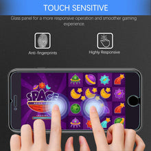 Lade das Bild in den Galerie-Viewer, Schutzfolie Kompatible mit iPhone 8, 7, 6s und 6 mit Positionierhilfe, 9H-Härte, Blasenfrei, Kratzfest, 3 Stück
